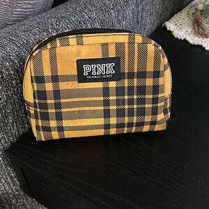 Victoria's Secret PINK Plaid Cosmetic Bag
